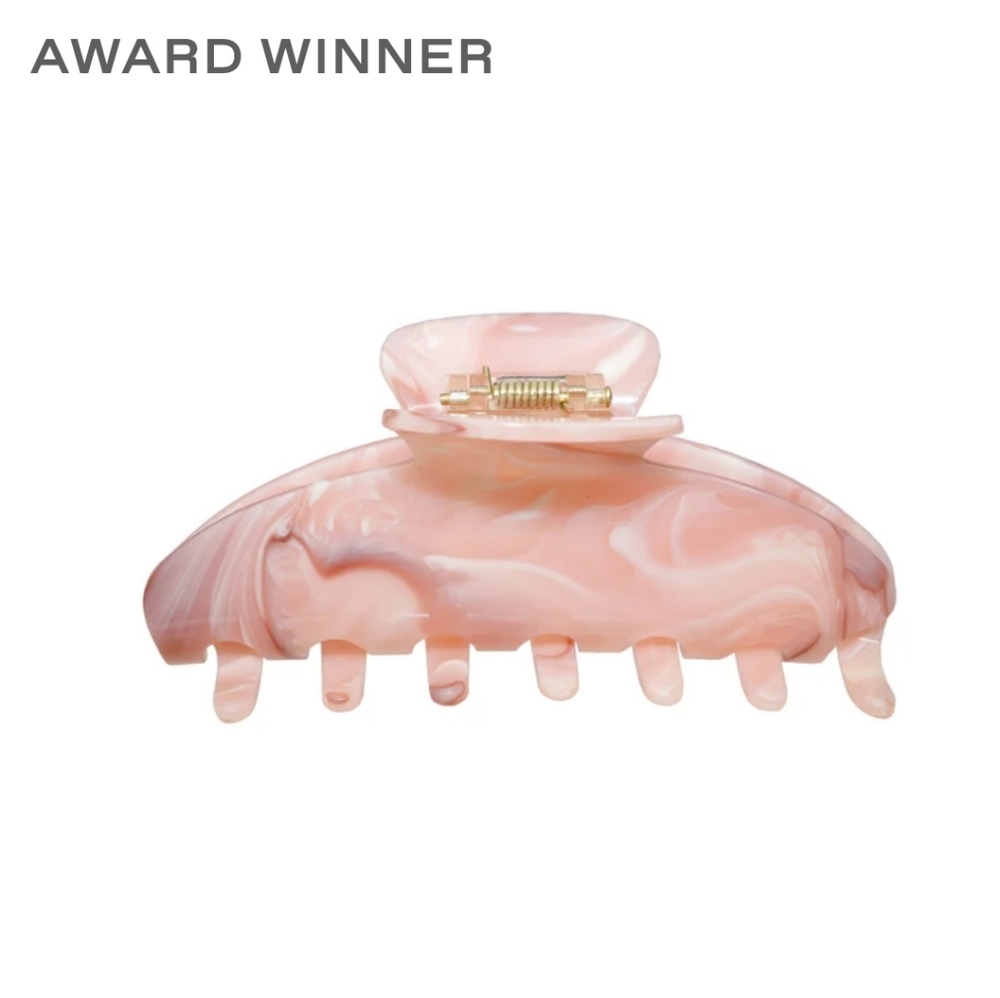 New Emi Jay Pink Marble Big Effing Claw Clip